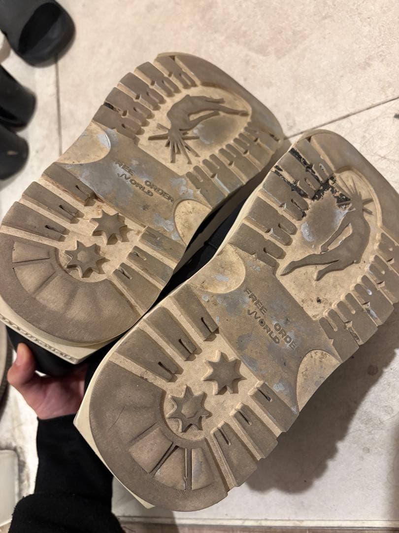 FVVO&ROCKSTA HIGH TOP BOOTS R/Fブーツスニーカー