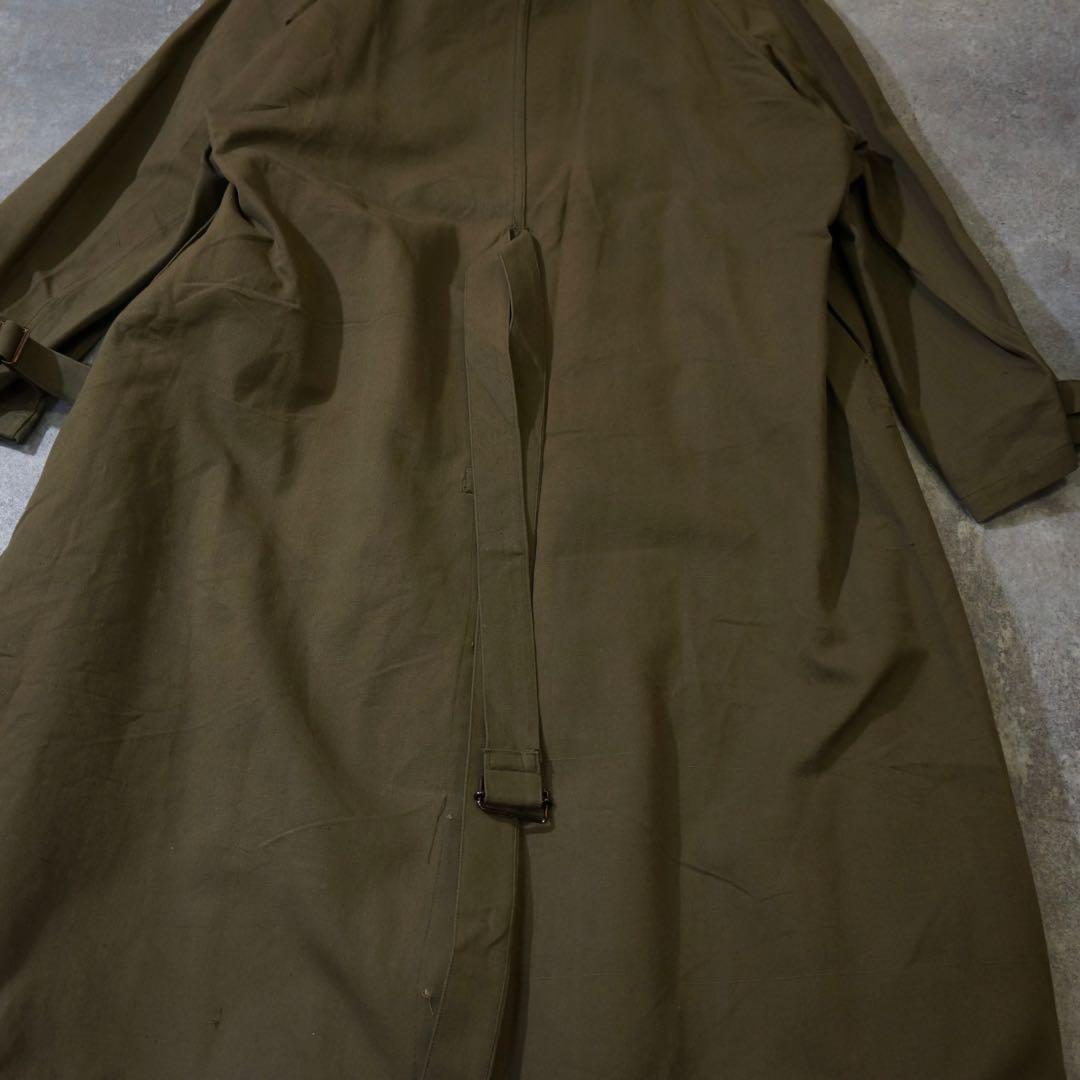 希少 50s フランス軍 M-35 モーターサイクルコート 実物 ミリ