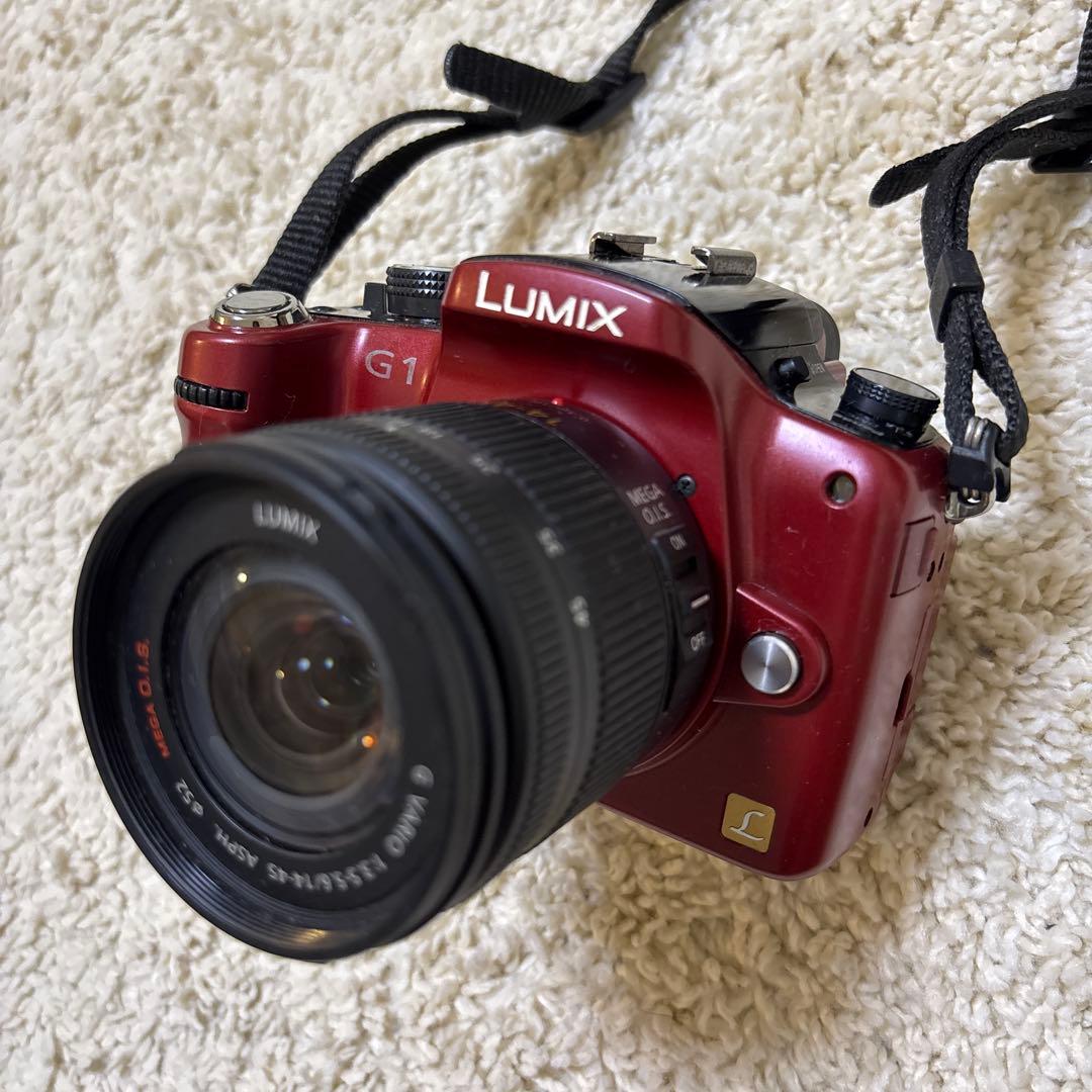 Panasonic LUMIX DMC-G1 レッド ミラーレス一眼カメラ