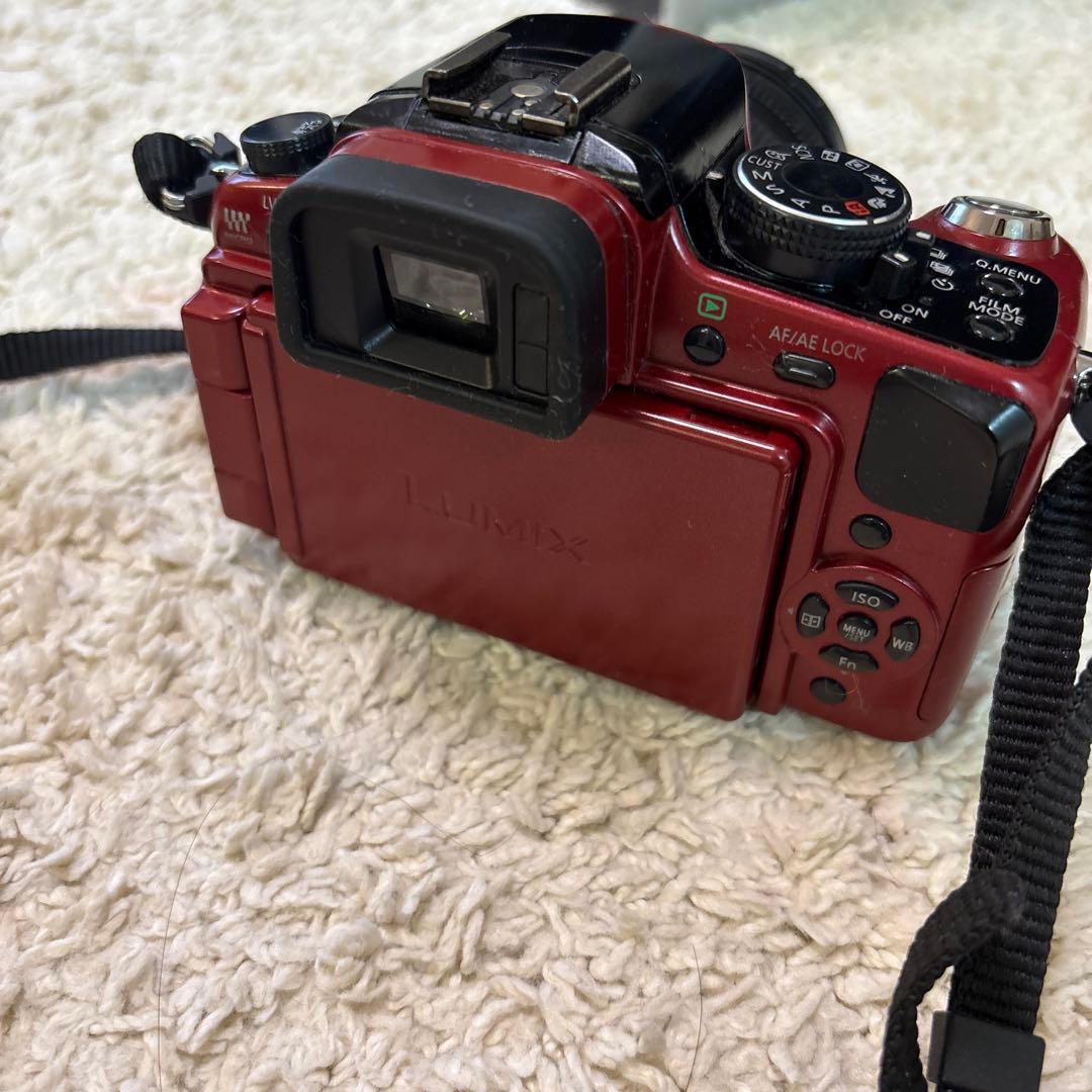 Panasonic LUMIX DMC-G1 レッド ミラーレス一眼カメラ
