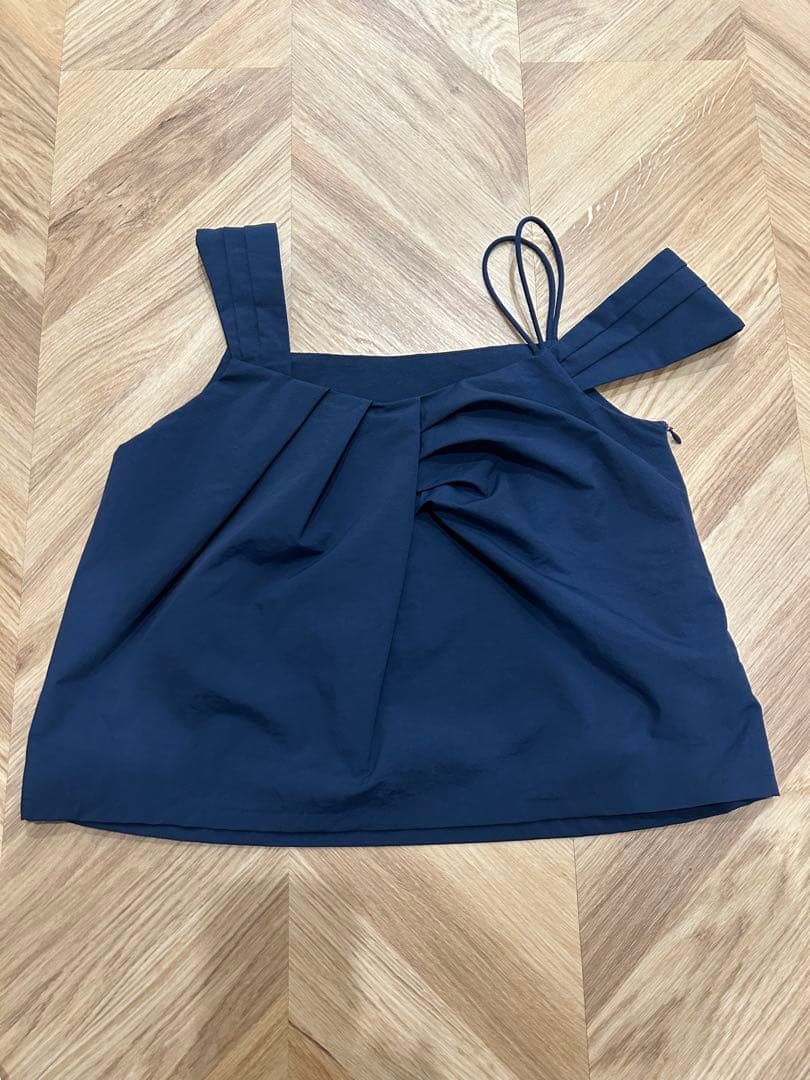 ポワ pois Splash setup tops ネイビー　Sサイズ