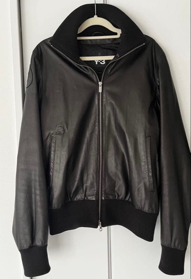 定価12万‼️Y-3ヨウジヤマモト レザージャケット