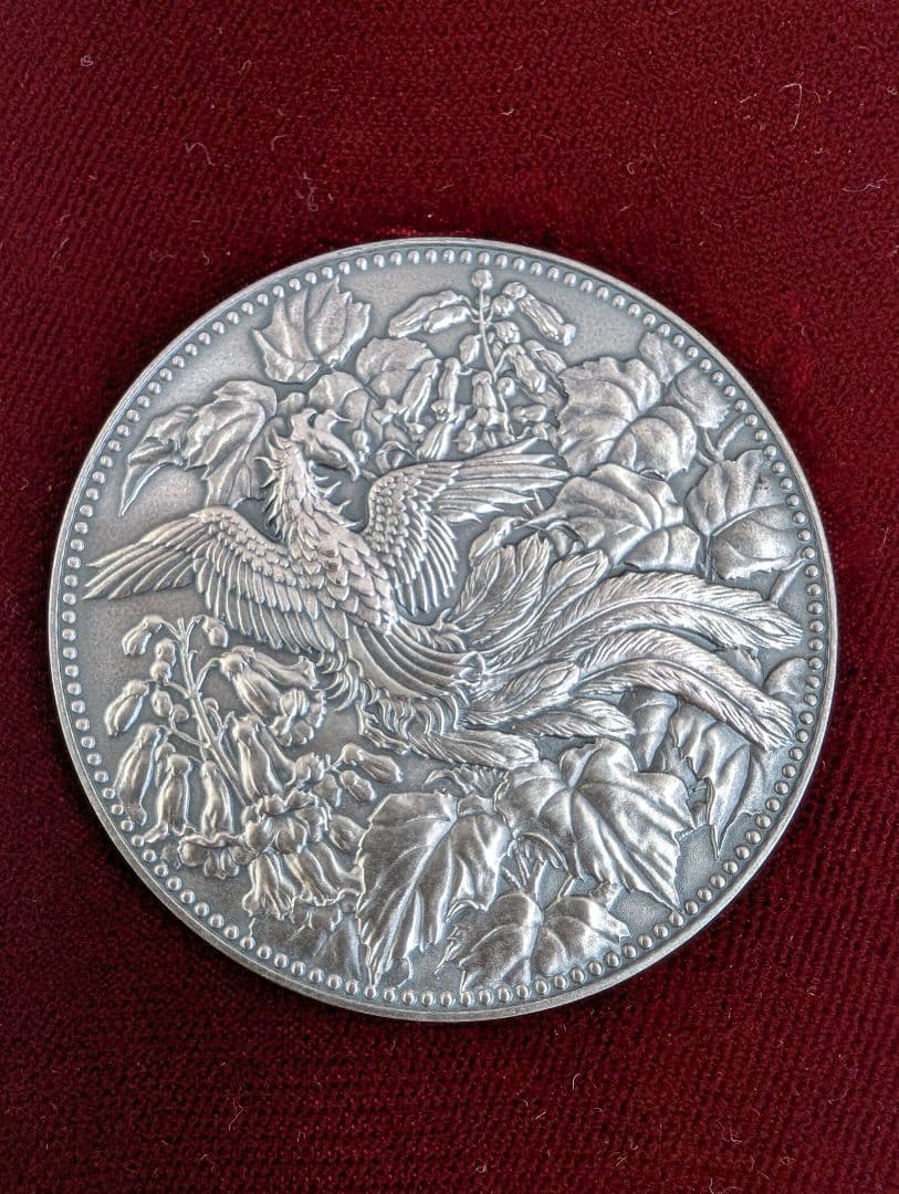 1982年 500円白銅貨発行 記念メダル 純銀製