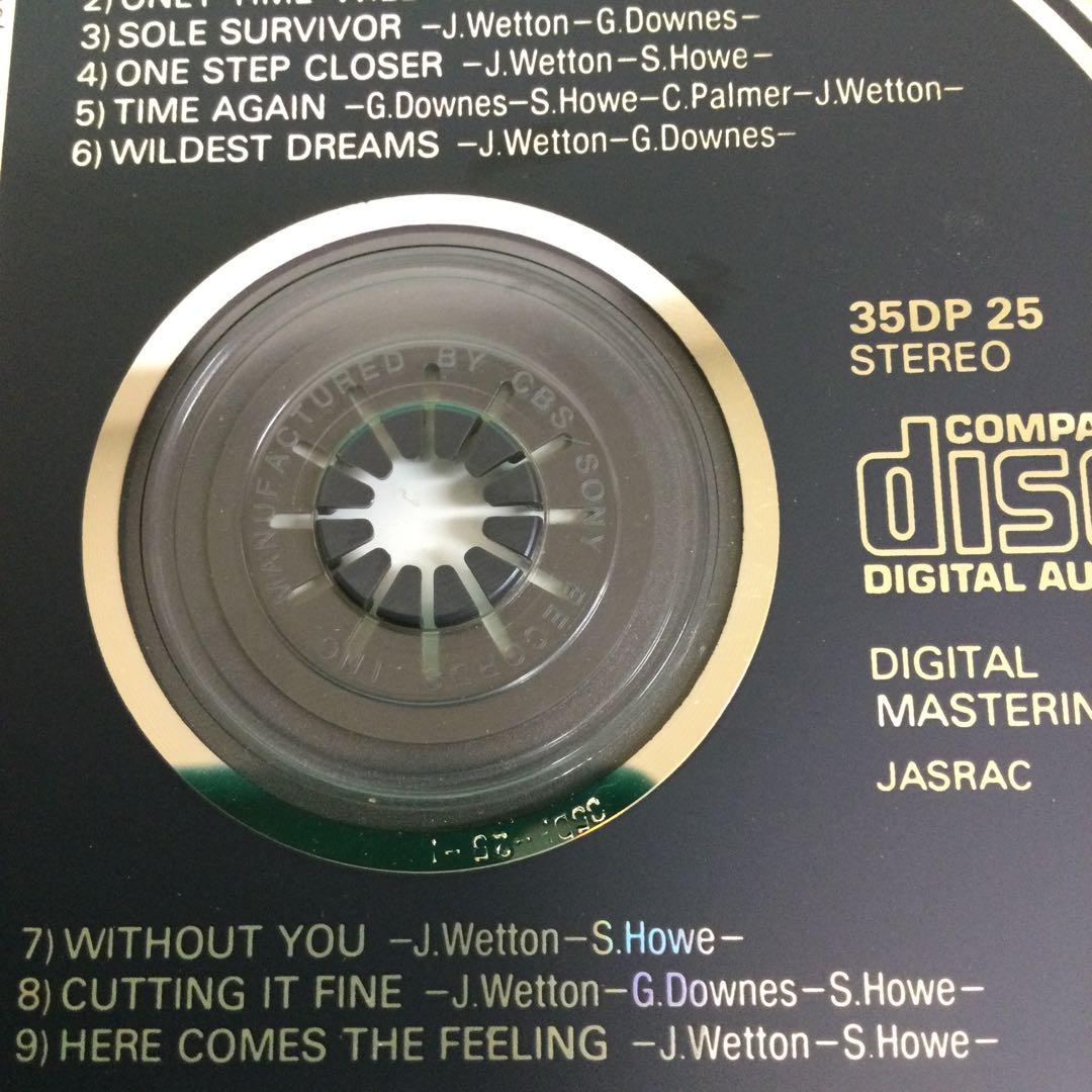 ★ エイジア / 詠時感～時へのロマン 【金レーベル】 SONY初期