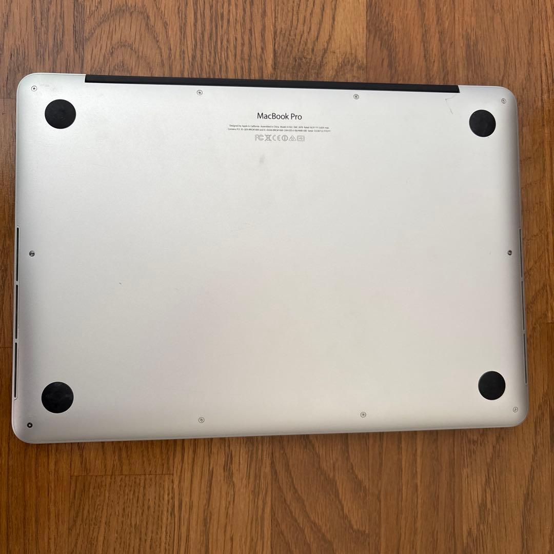 MacBook本体 MacBookPro 11,1/i5/2.4GHz/4GB/A1502