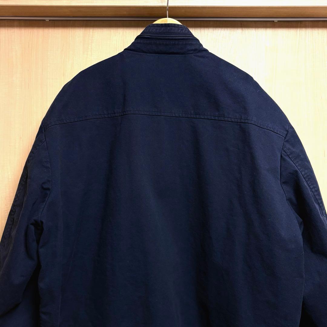 SSVW117 ✨PAPAS＋　パパスプラス　ブルゾン　ネイビー　チェック