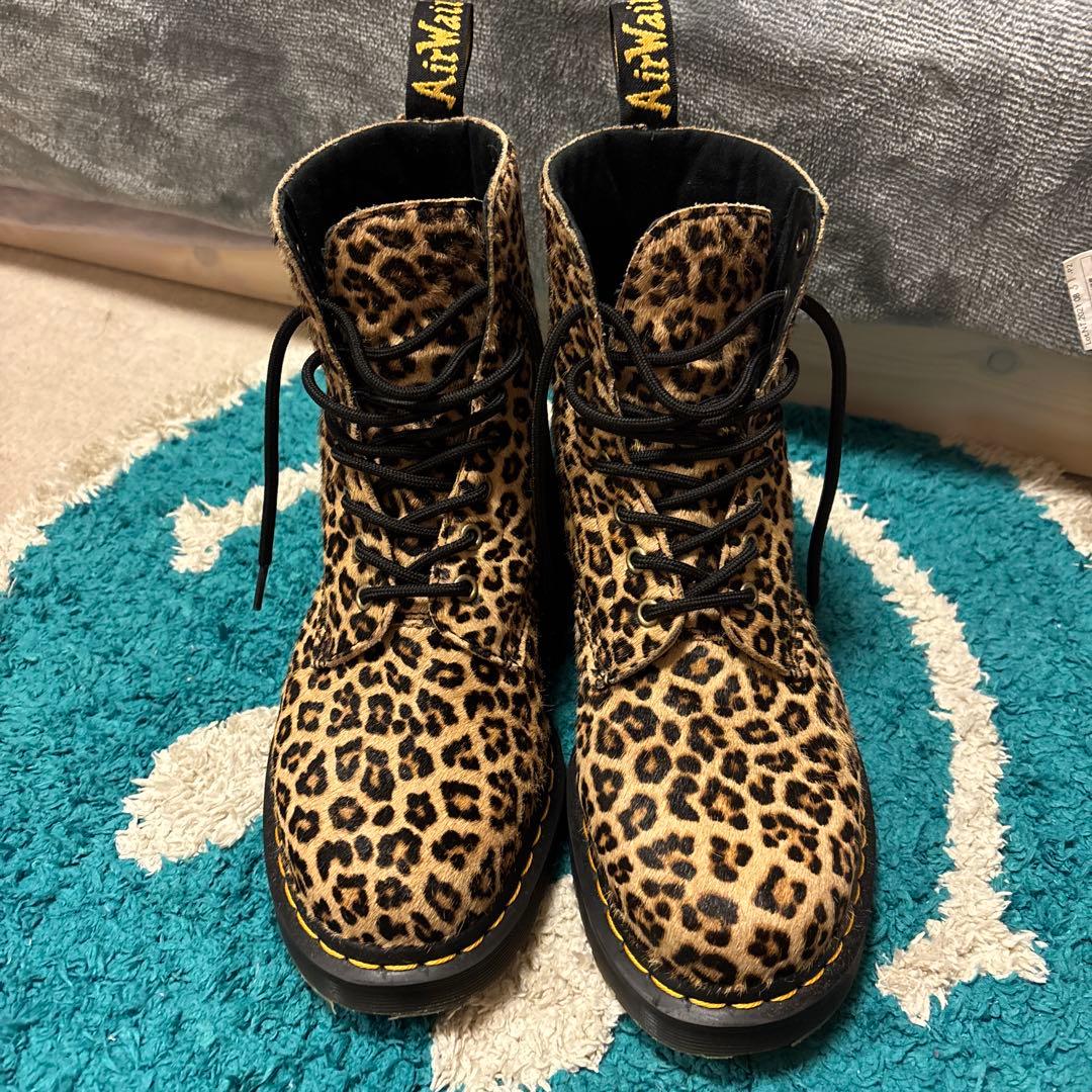 Dr.martensドクターマーチン　ブーツレオパレード　ヒョウ柄