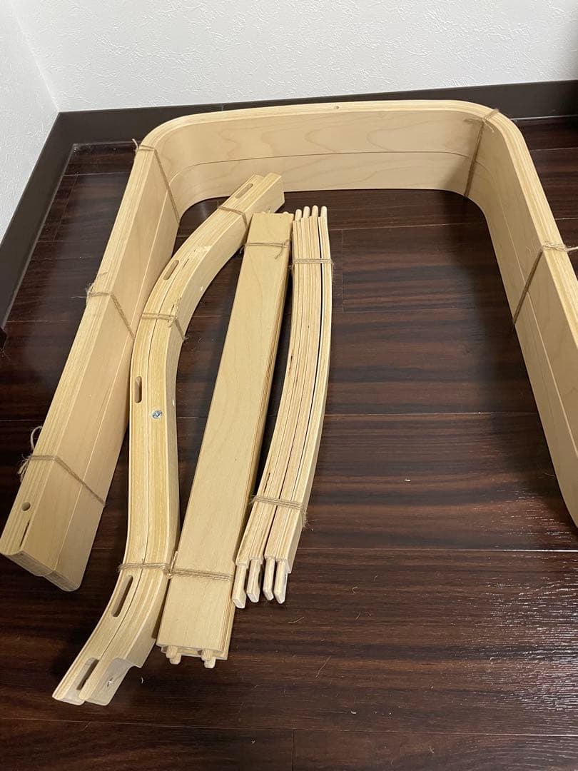 美品 IKEA ポエング オットマン付き 説明書（オンライン）＆六角レンチ付き