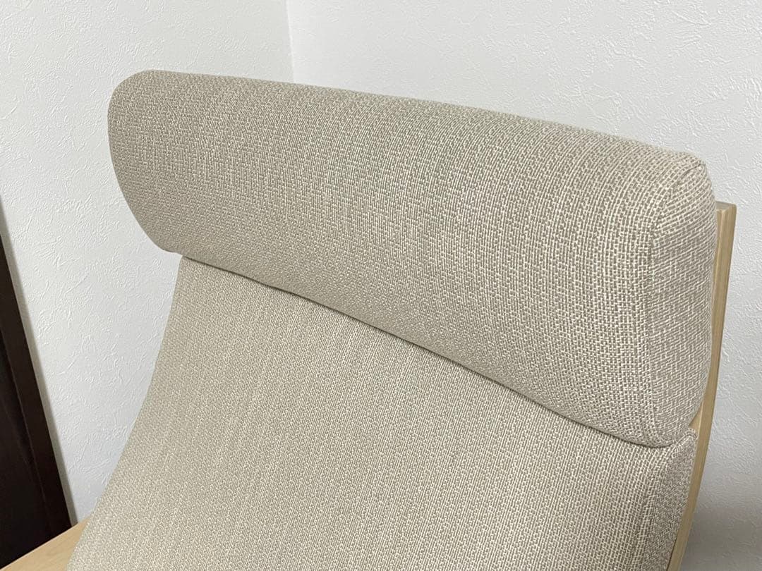 美品 IKEA ポエング オットマン付き 説明書（オンライン）＆六角レンチ付き