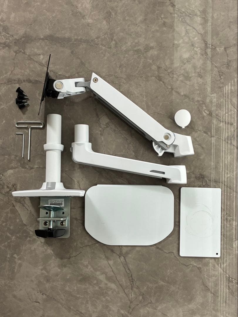 Ergotron（エルゴトロン）モニターアームLX ホワイト 保護プレートセット