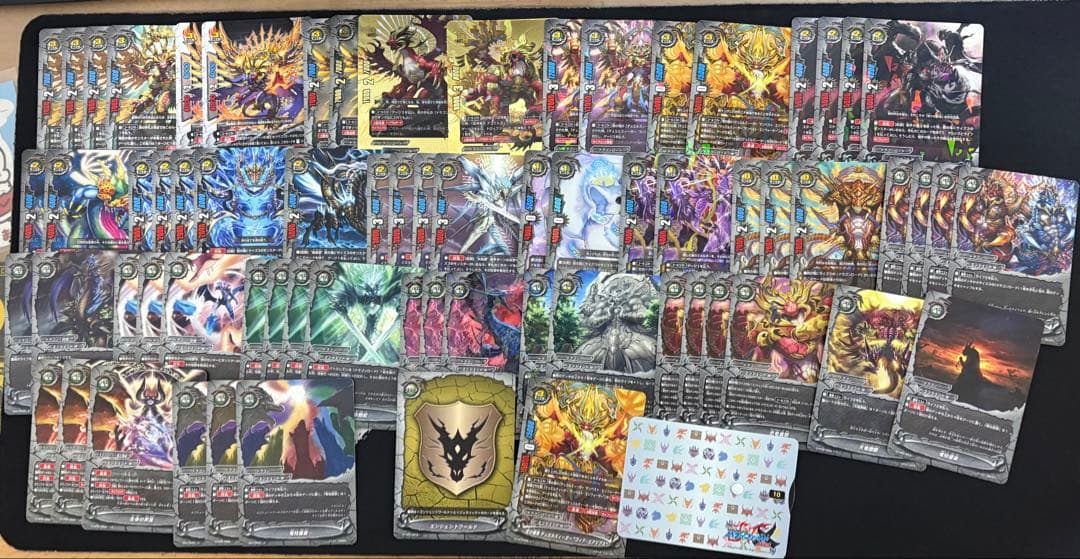 バディファイト　デュエルズィーガーゴッドエクリプスデッキ　ライフカウンター付き