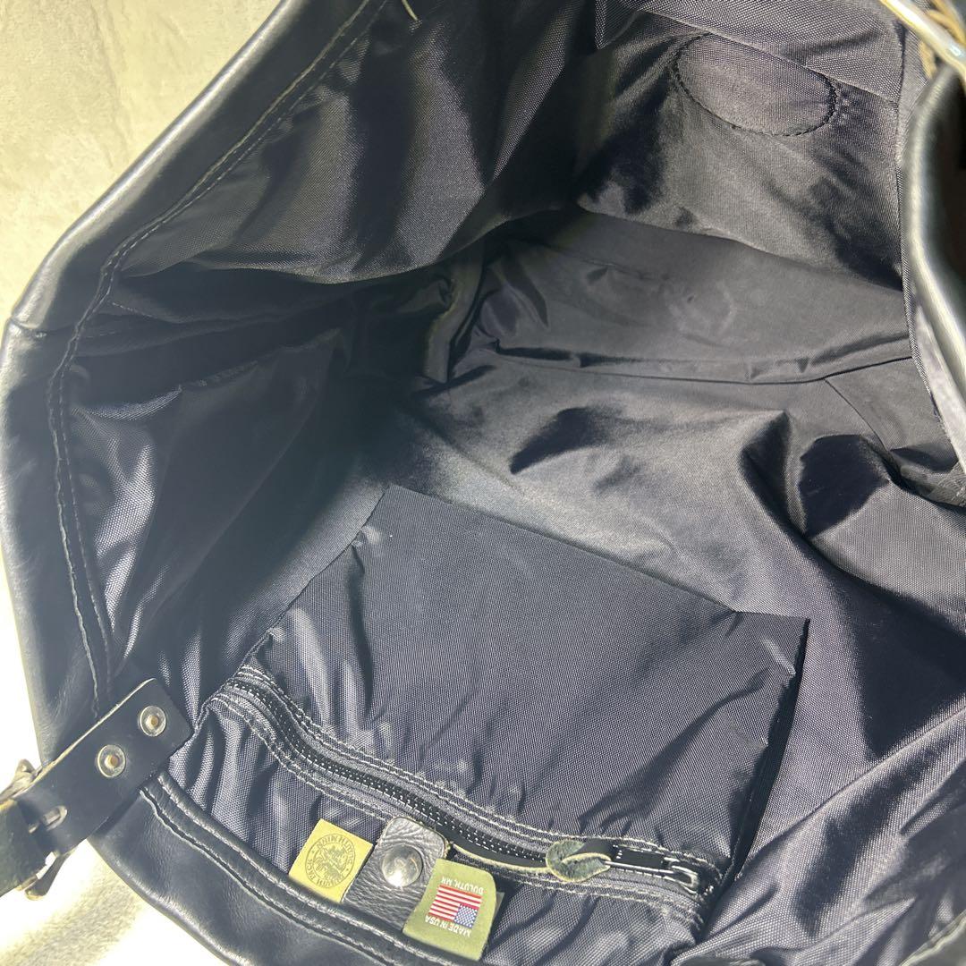 【美品】DULUTH PACK オールレザー　マーケットトートバッグ
