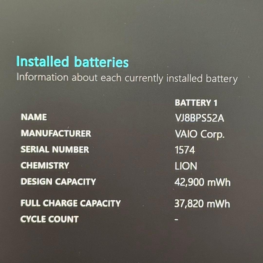 VAIO Pro PG/第10世代i5/SSD256GB/Win11/オフィス