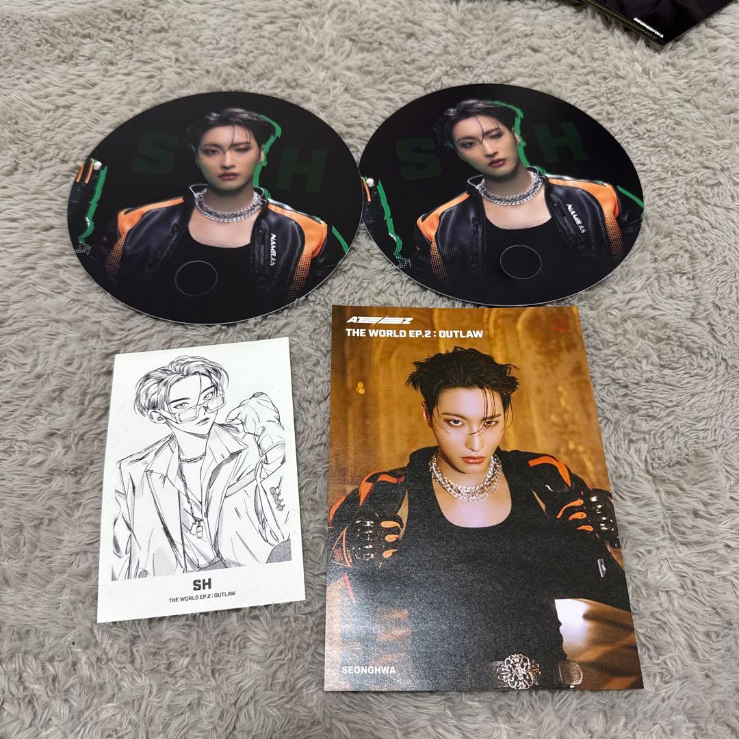 ソンファ ATEEZ トレカ まとめ売り ステッカー シール 特典