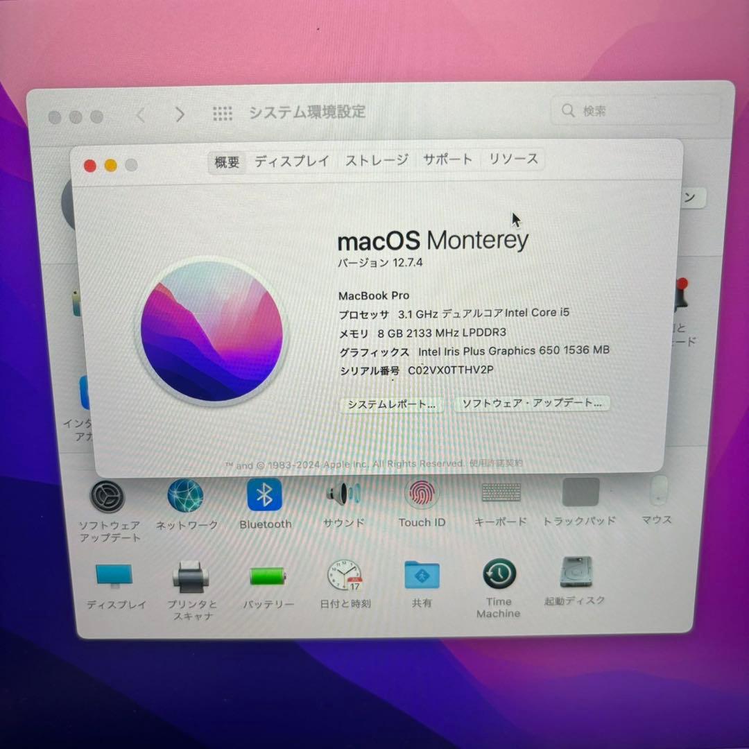 MacBook本体 MacBook Pro (13-inch, 2016)