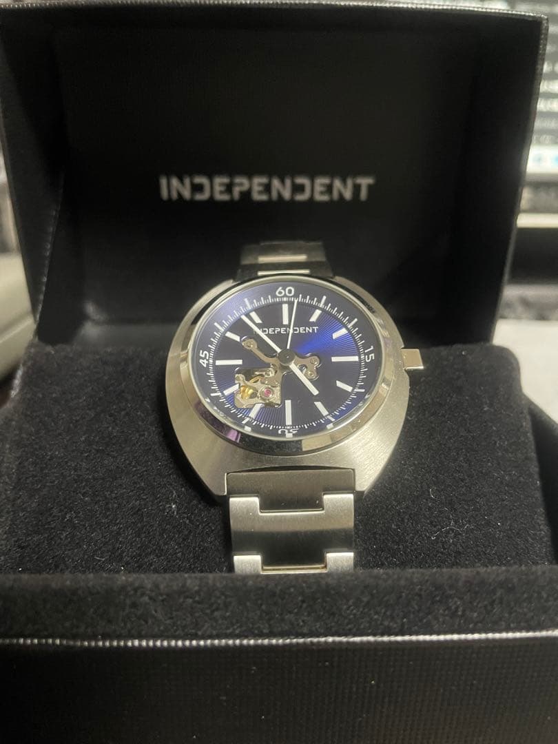 【希少・美品】シチズン インディペンデント 自動巻き オープンハート