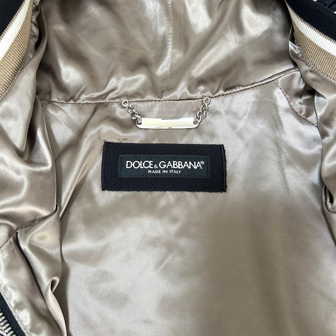 美品DOLCE&GABBANA フード付きスカジャン 刺繍 48 THEKING