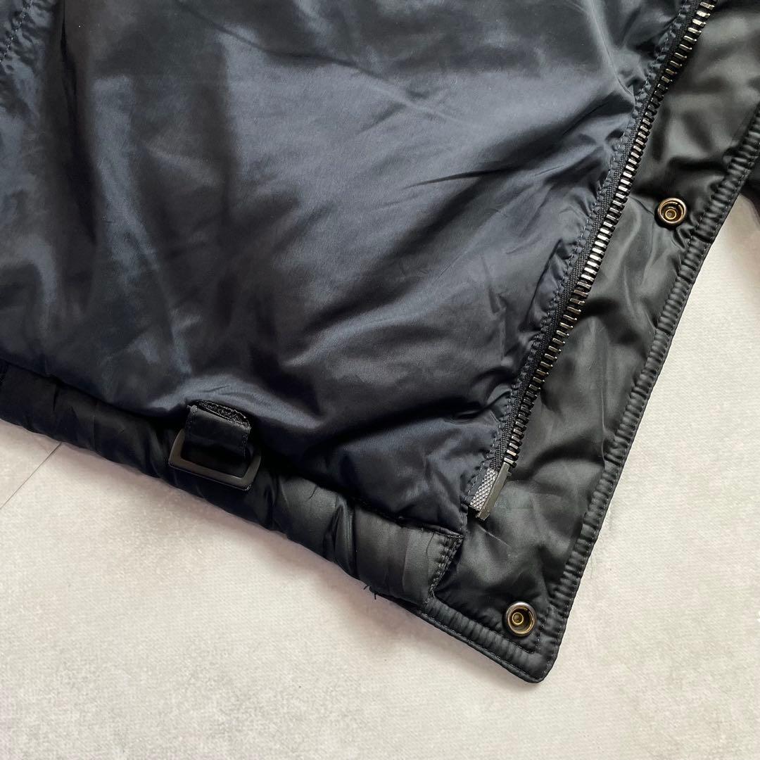 希少 美品 90s ラルフローレン ダウンジャケット チンストラップ 肉厚 黒M