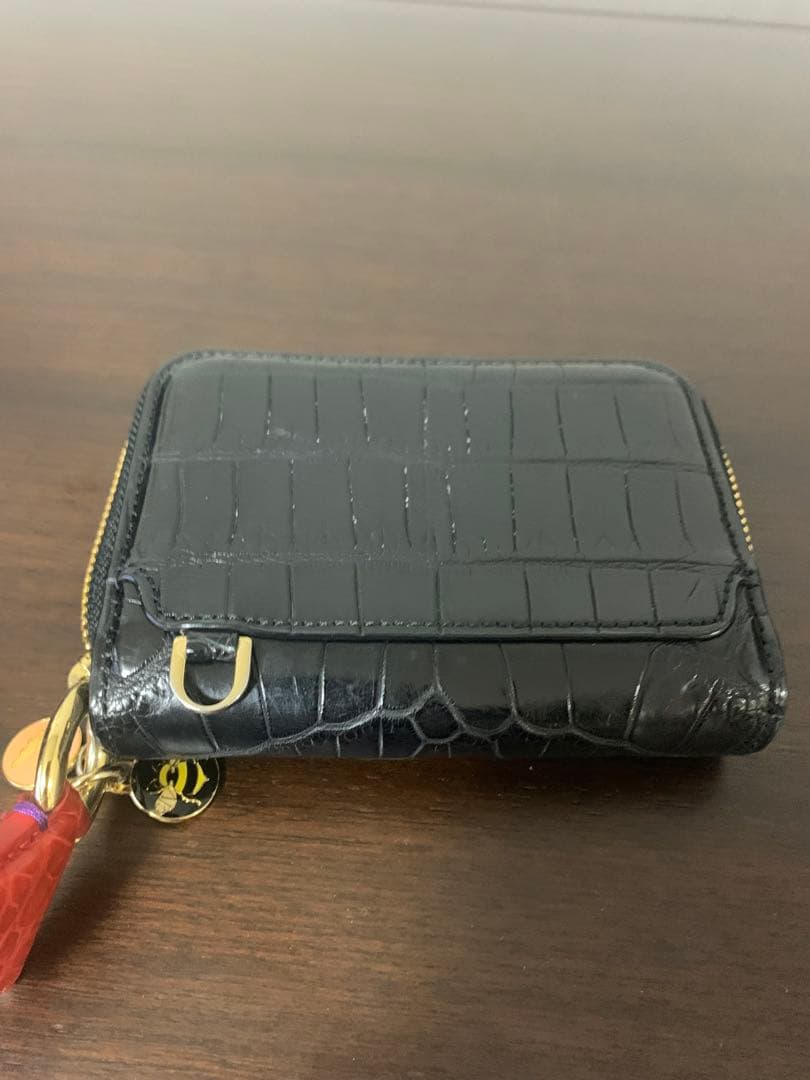 お*︎様 チビナイル　マットクロコダイル ウォレット