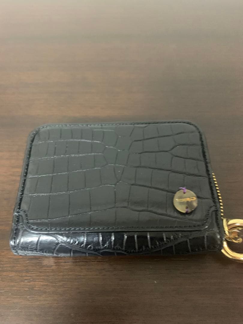お*︎様 チビナイル　マットクロコダイル ウォレット