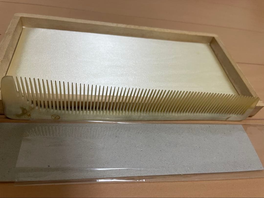 水牛櫛　3本コームセット　床屋