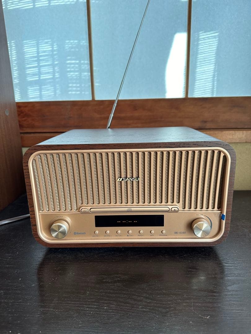 SANSUI サンスイ CD ステレオシステム オーディオ SMS-820BT