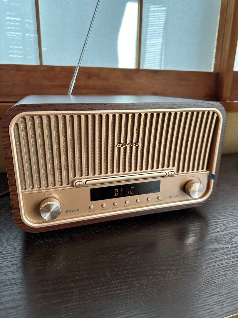 SANSUI サンスイ CD ステレオシステム オーディオ SMS-820BT