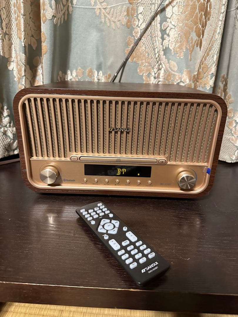 SANSUI サンスイ CD ステレオシステム オーディオ SMS-820BT