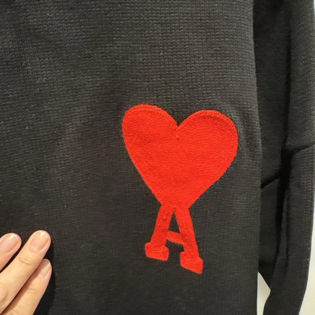 Ami Paris アミパリス 黒 セーター ニット ブラック