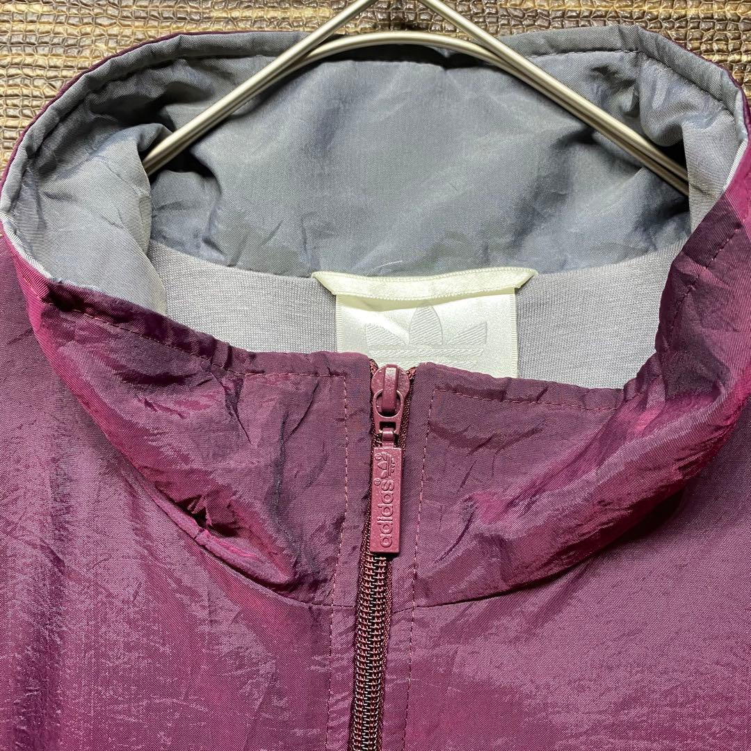 80~90年代 アディダス adidas ナイロンジャケット Y2K 銀タグ