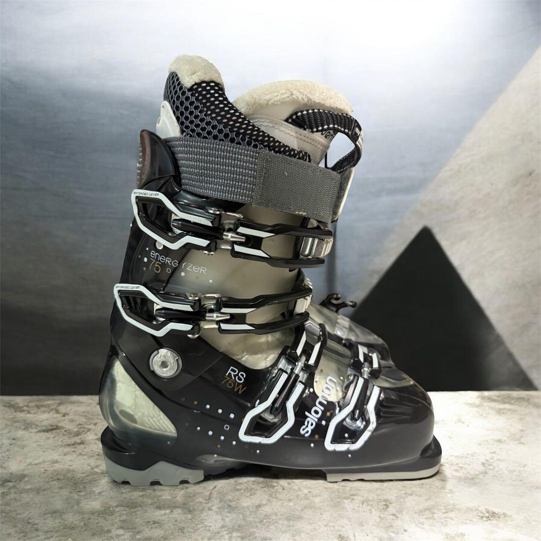 サロモン スキーブーツ RS 75W 24.0cm 暖かボアインナー 初中級者
