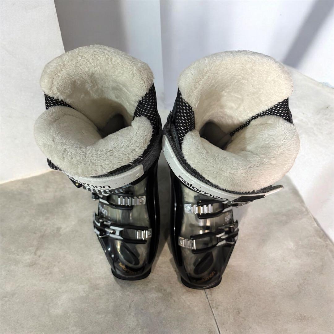 サロモン スキーブーツ RS 75W 24.0cm 暖かボアインナー 初中級者