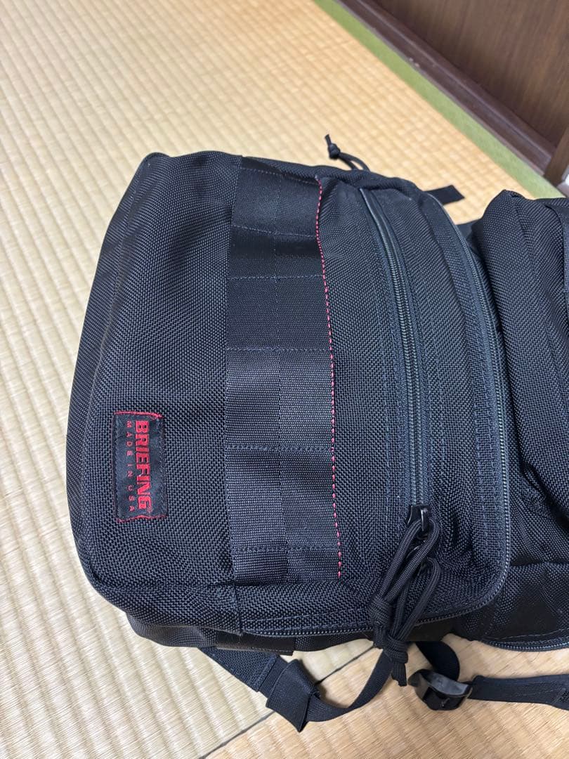 希少　美品 ブリーフィング コンパクトパック　廃盤USA リュック 黒