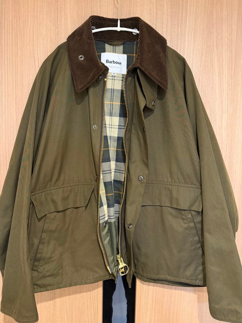 Barbour オリーブ色 ジャケット 38
