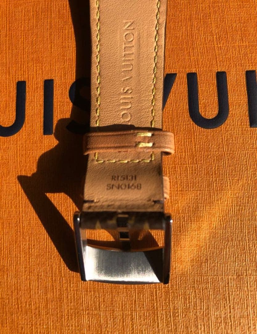 LOUIS VUITTON タンブールナノモノグラムキャンパスストラップL