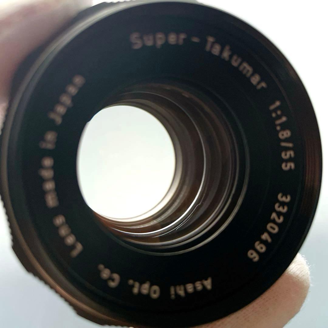 【光学美品】 Super Takumar 55mm f1.8 M42 清掃済