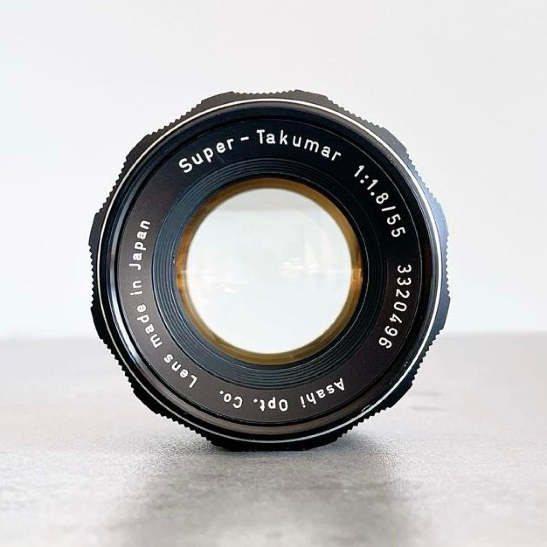 【光学美品】 Super Takumar 55mm f1.8 M42 清掃済
