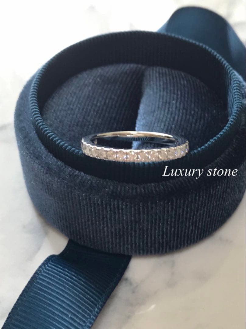 最高級モアサナイト 3カラット リングセット 17号