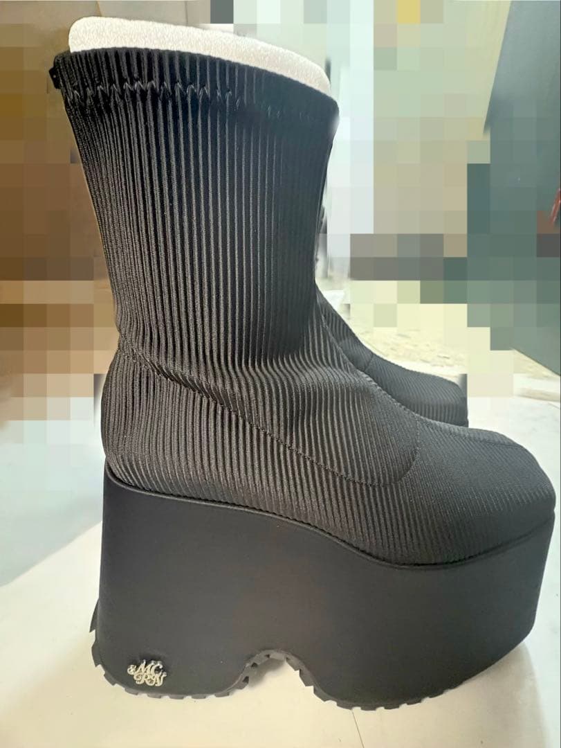 14.5cm最強盛れショートブーツLサイズ箱付き☆ノベルティ付き☆