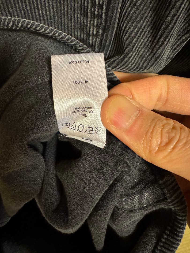 Supreme Washed Corduroy Shirt シュプリーム