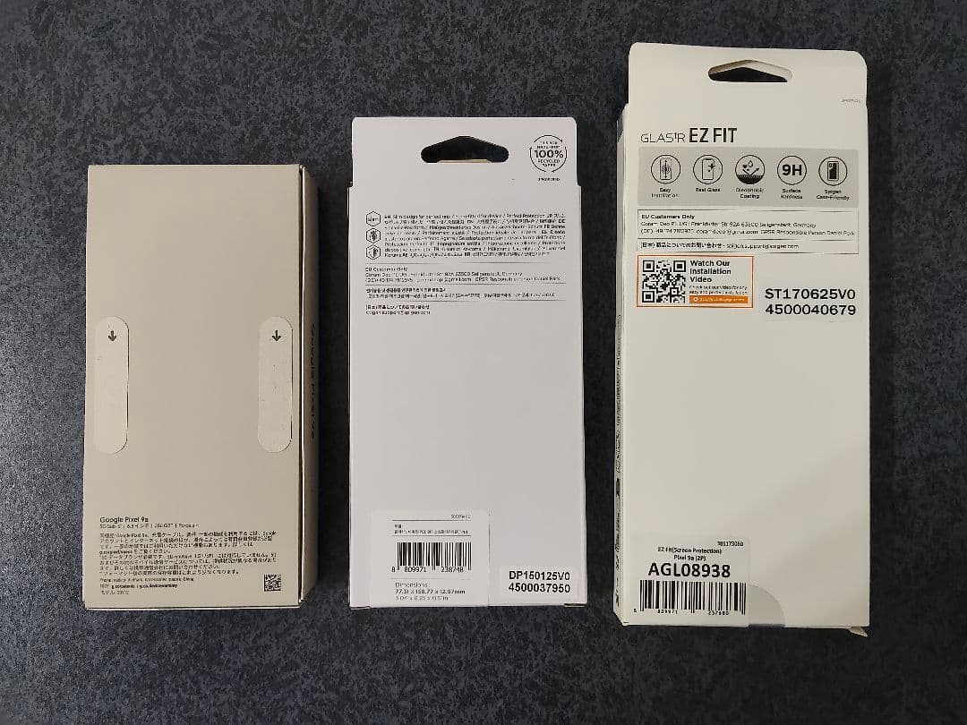 新品Google Pixel 9a 256GB Porcelain 3点セット