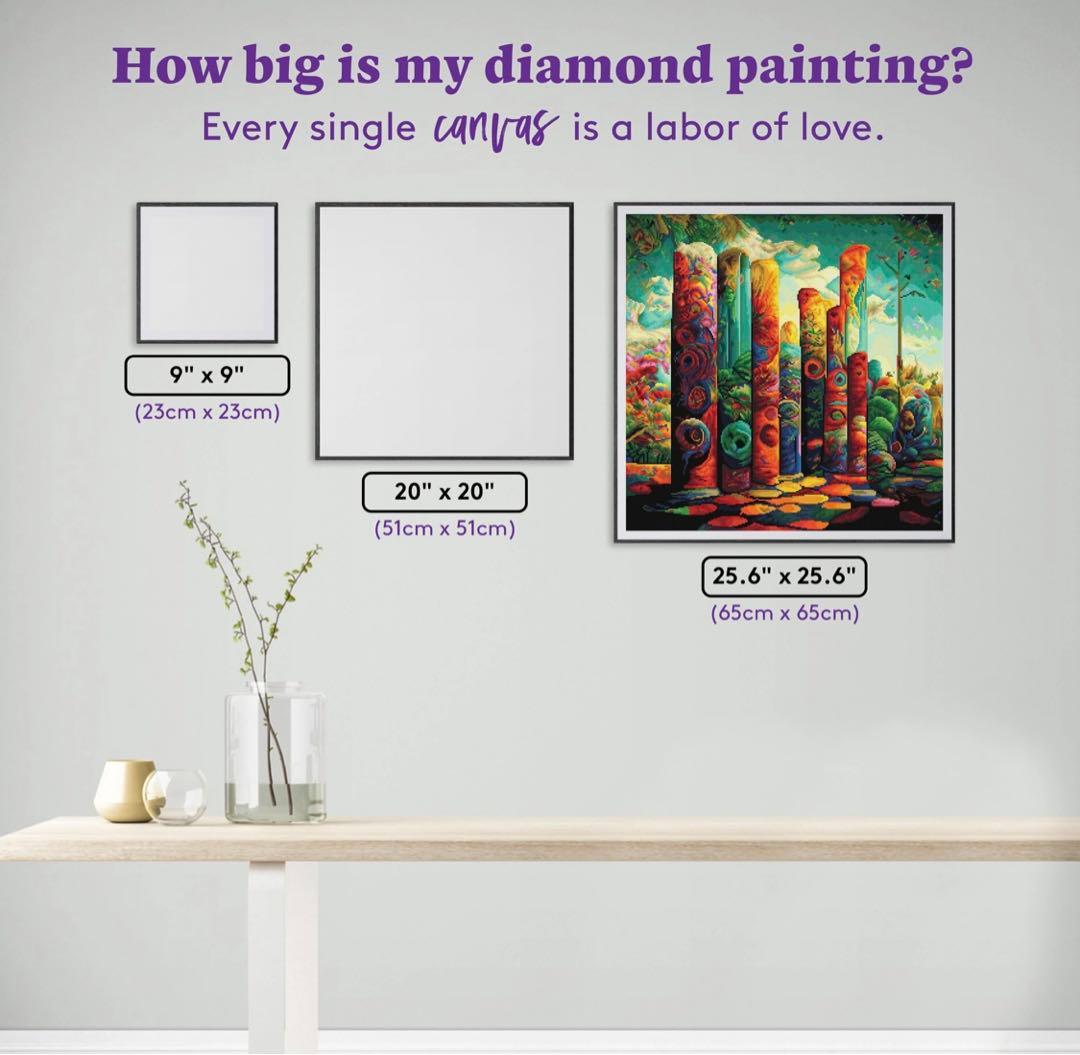 ダイヤモンドアートクラブDAC 色の極（風景画）