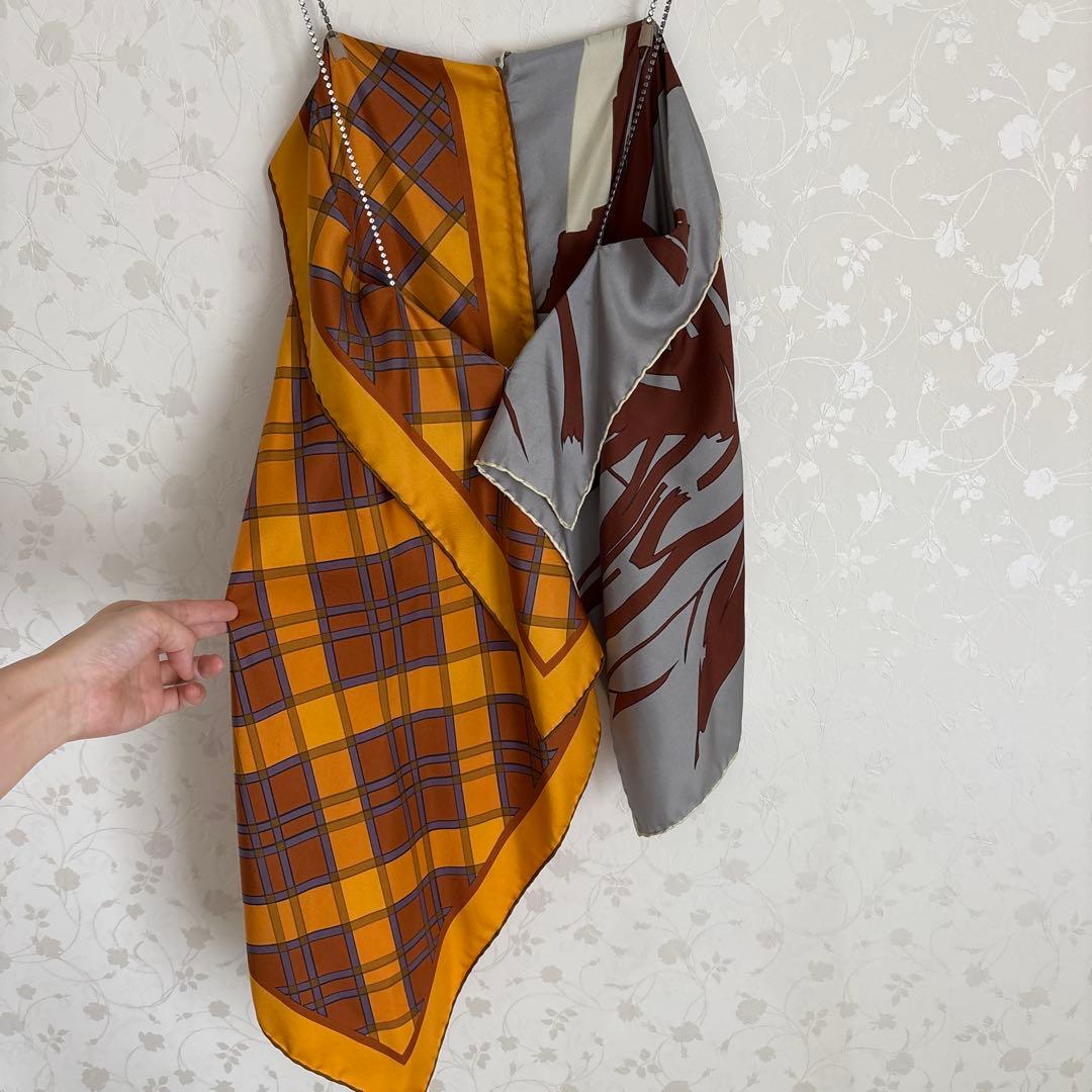 ドリスヴァンノッテン　シルクプリントキャミソール