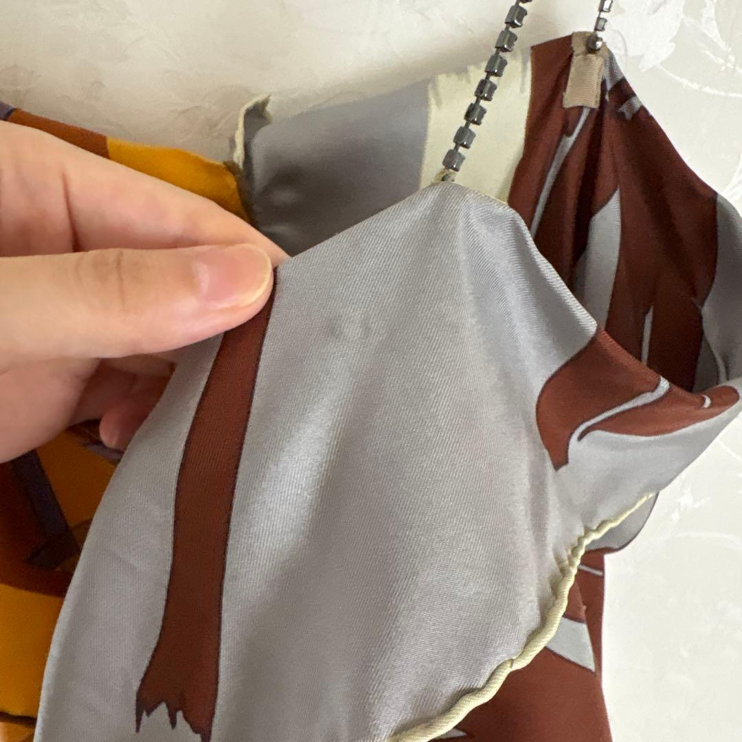 ドリスヴァンノッテン　シルクプリントキャミソール