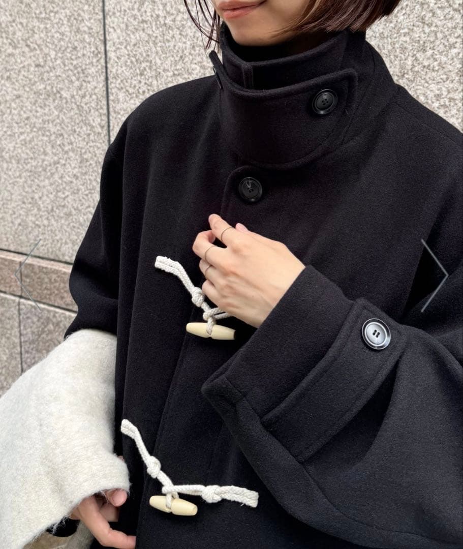 【新品未使用】CANAL JEAN El mar ダッフルハーフコート