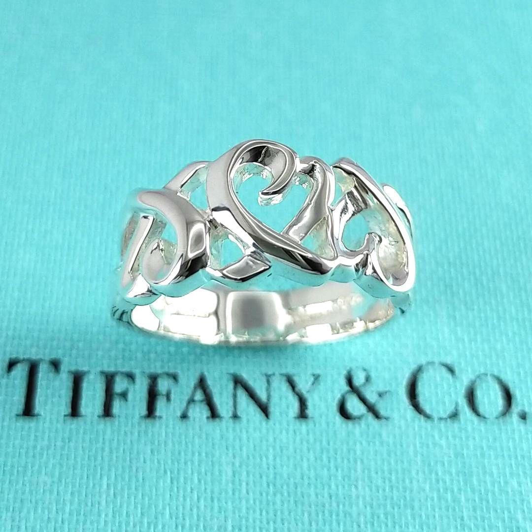 ◆SALE◆【ティファニー】ラビングハート　トリプル　10号　2280