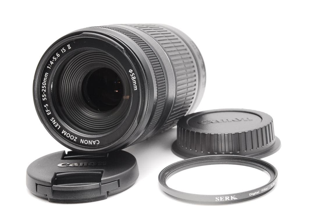 Canon EF-S 55-250mm IS Ⅱ♥手振れ補正♥望遠レンズ♥純正品