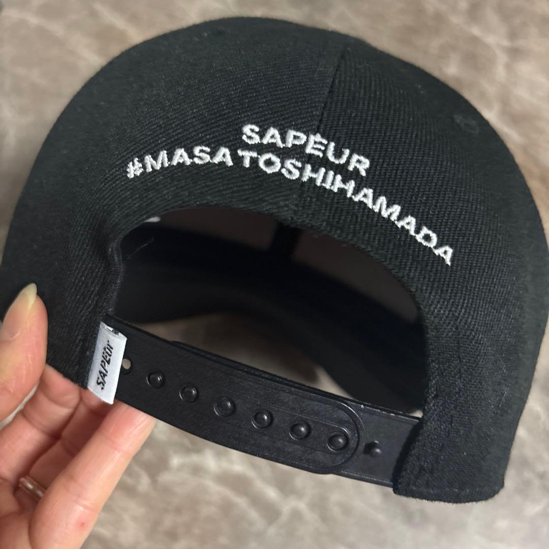 サプール　キャップ　黒