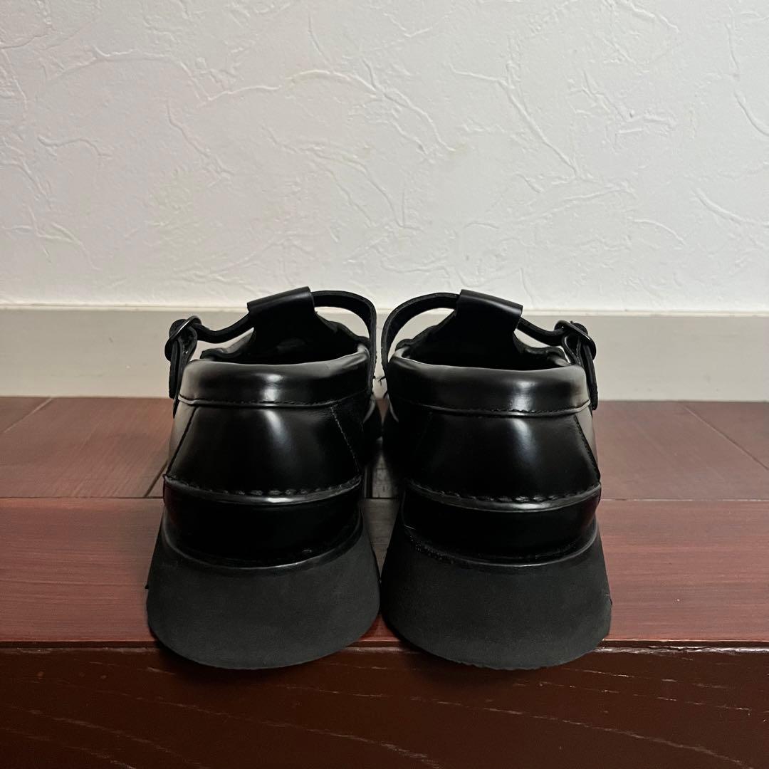 HEREU SOLLER SPORT ブラックローファー 38