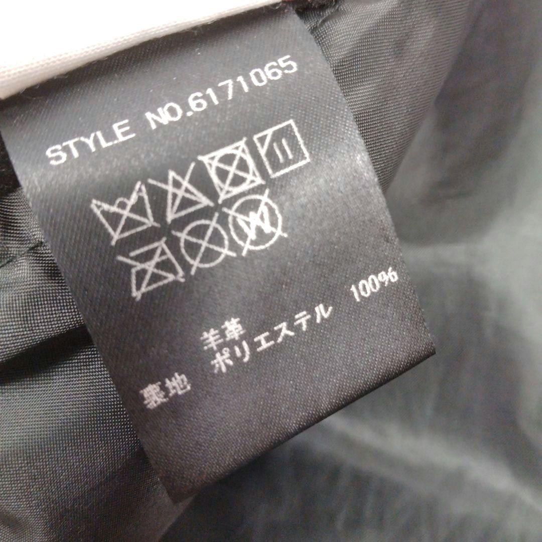 メンズ☆AVIREX　シングルライダース　革ジャン　レザージャケット　上野商会L